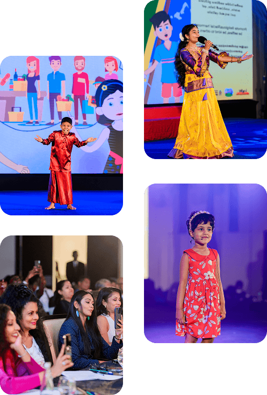 Children from the LMSV program - community impact photos